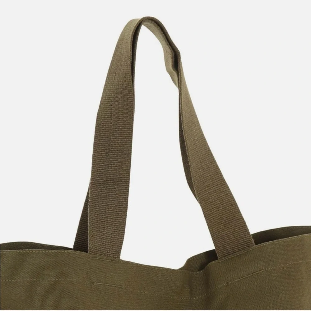 North Face Organic Cotton Tote Bag Military Olive - Picture 8 of 13